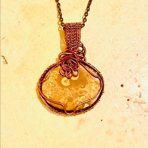 Odd gold necklace 43”